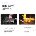 Modern Ceramic Sintered Stone TV Cabinet - Elegant Multi-layer Board Entertainment Unit for Stylish Living Rooms fplk-5025