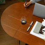 Elegant Boxwood Dining Table with Space-Saving Foldable Design fpmxm-2765