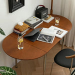 Elegant Boxwood Dining Table with Space-Saving Foldable Design fpmxm-2765