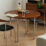 Modern Boxwood Dining Table with Sleek Metal Legs - Perfect for Urban Spaces fpmxm-2766