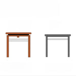 Elegant Cherry Wood Dining Table - Perfect for Stylish Gatherings fpmxm-2770