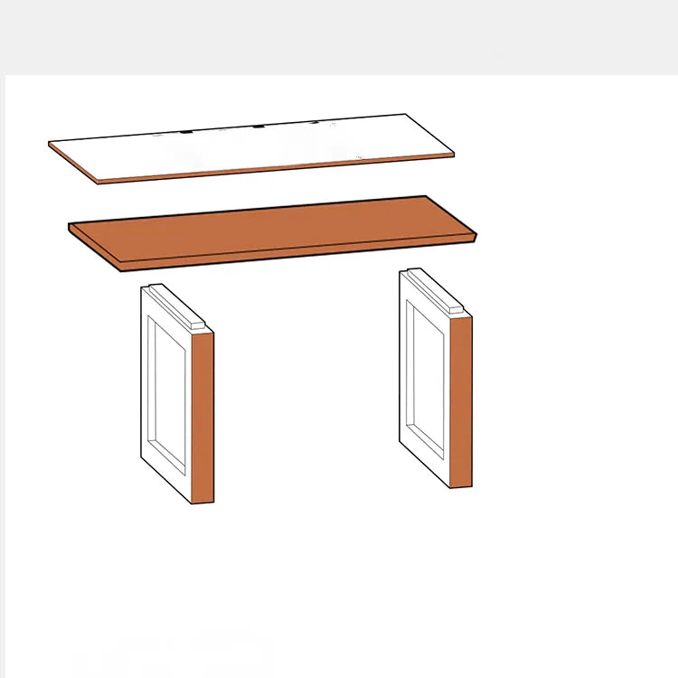 Elegant Cherry & Boxwood Dining Table with Marble Top - Modern and Stylish Design fpmxm-2771