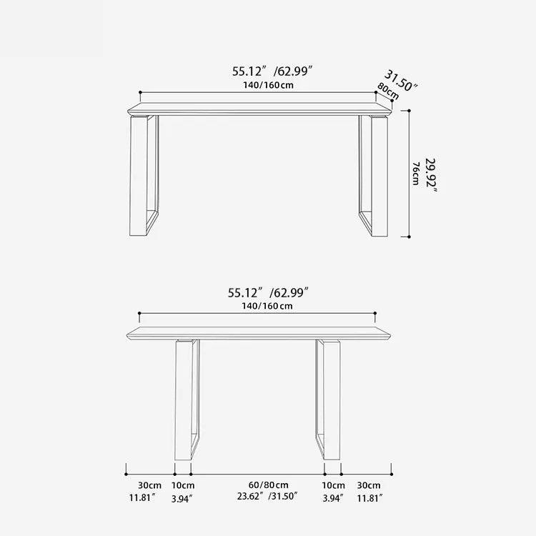 Elegant Cherry & Boxwood Dining Table with Marble Top - Modern and Stylish Design fpmxm-2771