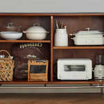 Sleek Boxwood and Glass Cabinet with Marble Top for Modern Interiors fpmxm-2787