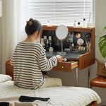 Elegant Boxwood & Beech Marble Vanity Table for Stylish Makeup Spaces fpmxm-2790