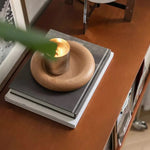Stylish Boxwood and Glass Cabinet on Wheels - Perfect for Home Organization fpmxm-2792