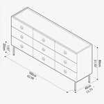 Stylish Boxwood Beech Cabinet for Modern Living Room Decor fpmxm-2793