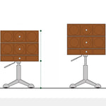 Stylish Boxwood Beech Cabinet - Modern Elegance for Your Living Room fpmxm-2797