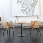 Stylish Multi-Layer Board and PU Leather Chair for Modern Living Spaces - Comfortable Techno Fabric Seating Solution fqr-5108