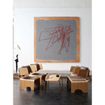Stylish Multi-Layer Board Chair with PU Leather Accent – Modern Comfort for Your Space fqr-5110