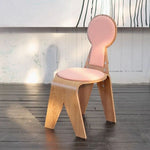 Stylish Multi-Layer Board Chair with Soft Cotton-Ramie Cushion - Perfect for Modern Decor! fqr-5112