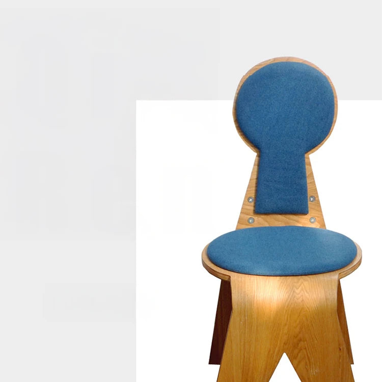 Stylish Multi-Layer Board Chair with Soft Cotton-Ramie Cushion - Perfect for Modern Decor! fqr-5112