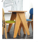 Stylish Multi-Layer Board Chair with Soft Cotton-Ramie Cushion - Perfect for Modern Decor! fqr-5112