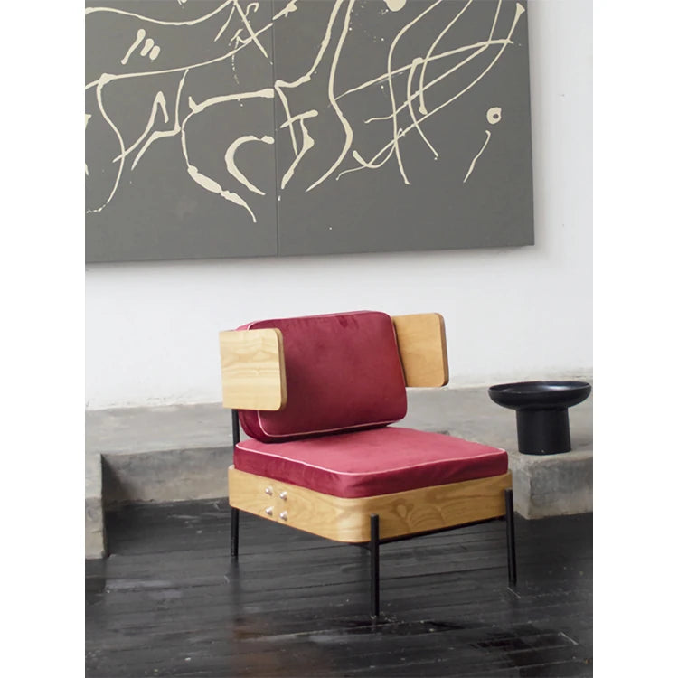 Stylish Multi-Layer Board Sofa with PU Leather and Cotton-Ramie Upholstery - Modern Comfort for Your Space fqr-5114