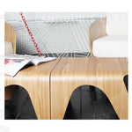 Stylish Multi-Layer Board Tea Table - Modern Chic Design for Living Room Elegance fqr-5116