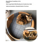 Cozy Multi-Layer Cotton-Ramie Pet Bed for Dogs – Stylish and Comfortable Dog Sleeping Solution fqr-5123