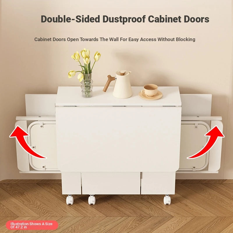 Compact Folding Table with Stylish Design – Perfect for Small Spaces & Versatile Use fsf-5210