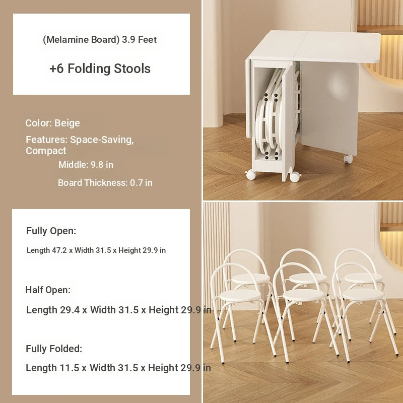 Stylish Foldable Chair with Space-Saving Design - Modern Compact Seating Solution for Any Room fsf-5210-ch
