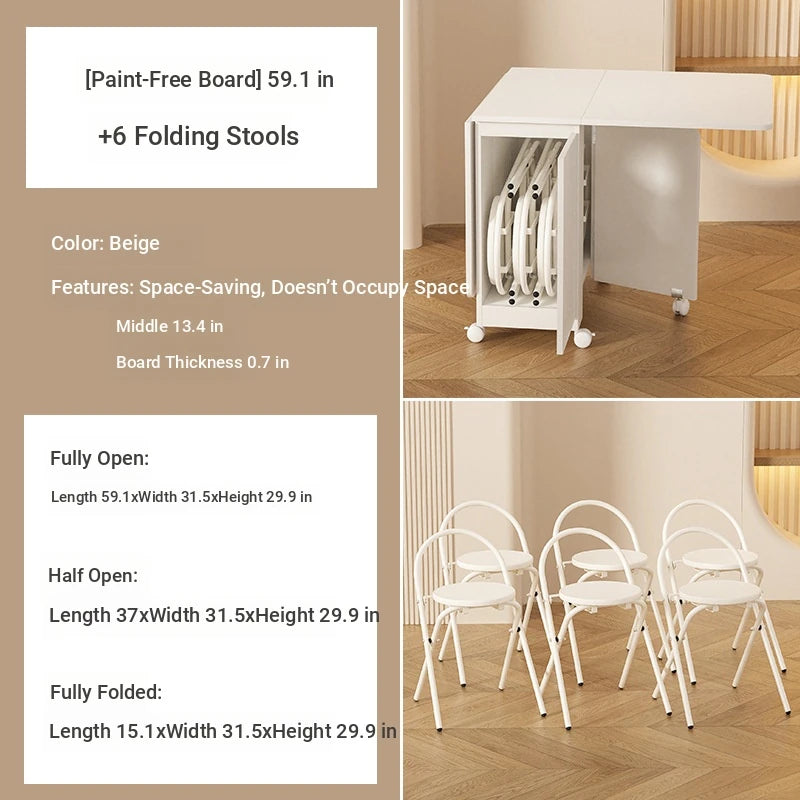 Stylish Foldable Chair with Space-Saving Design - Modern Compact Seating Solution for Any Room fsf-5210-ch
