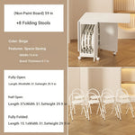 Stylish Foldable Chair with Space-Saving Design - Modern Compact Seating Solution for Any Room fsf-5210-ch