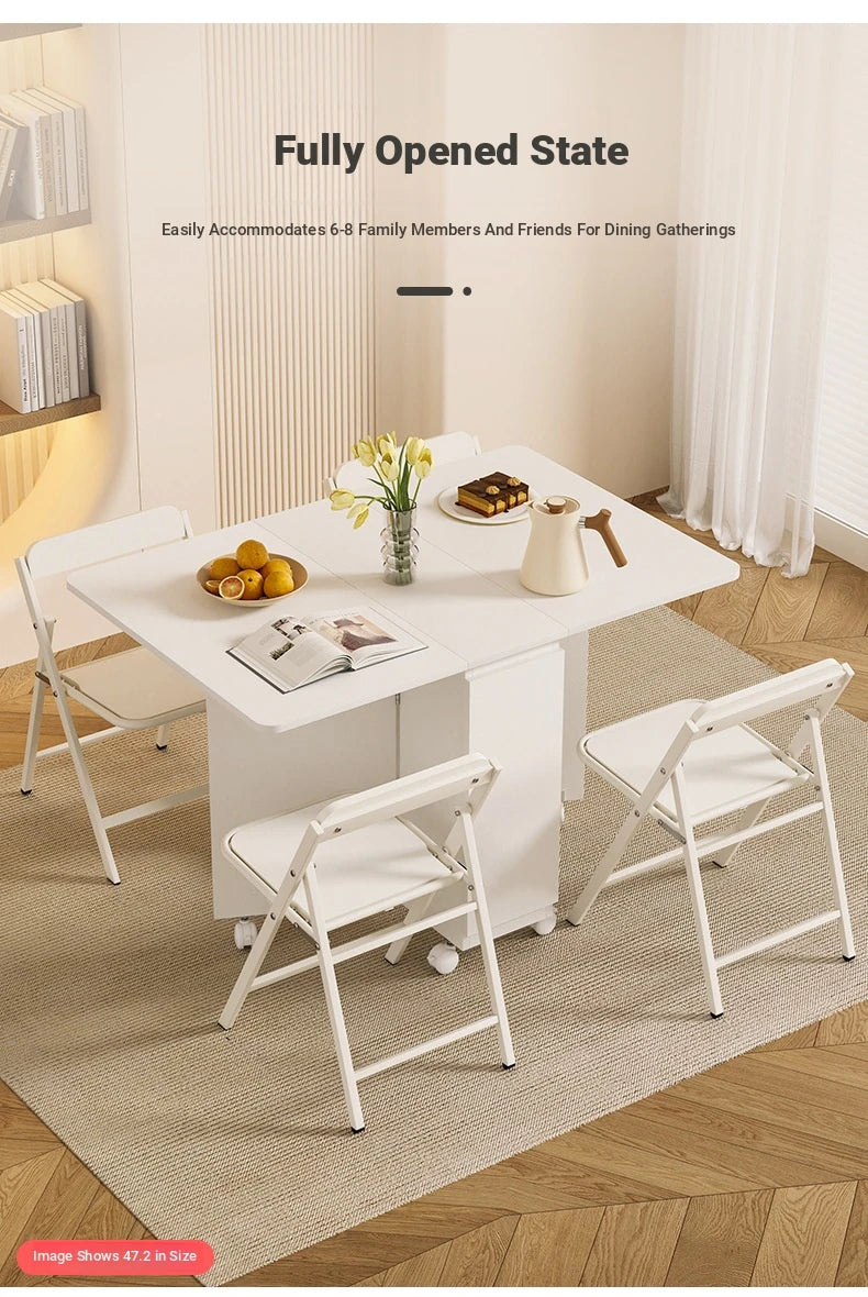 Stylish Foldable Chair with Space-Saving Design - Modern Compact Seating Solution for Any Room fsf-5210-ch