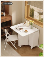 Stylish Foldable Chair with Space-Saving Design - Modern Compact Seating Solution for Any Room fsf-5210-ch