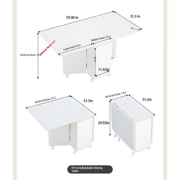 Stylish Foldable Chair with Space-Saving Design - Modern Compact Seating Solution for Any Room fsf-5210-ch