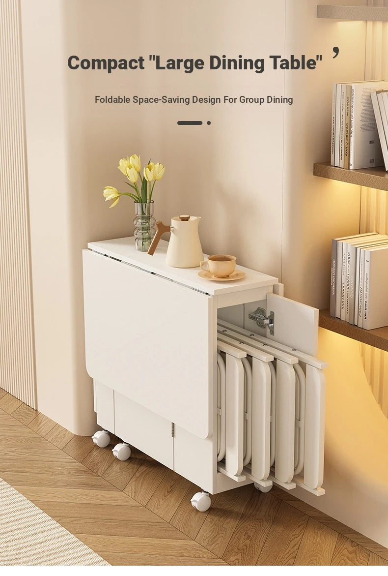 Compact Folding Table with Stylish Design – Perfect for Small Spaces & Versatile Use fsf-5210