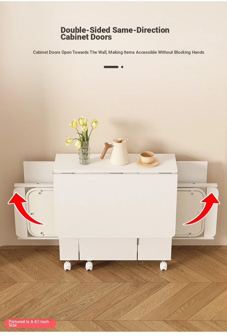 Compact Folding Table with Stylish Design – Perfect for Small Spaces & Versatile Use fsf-5210