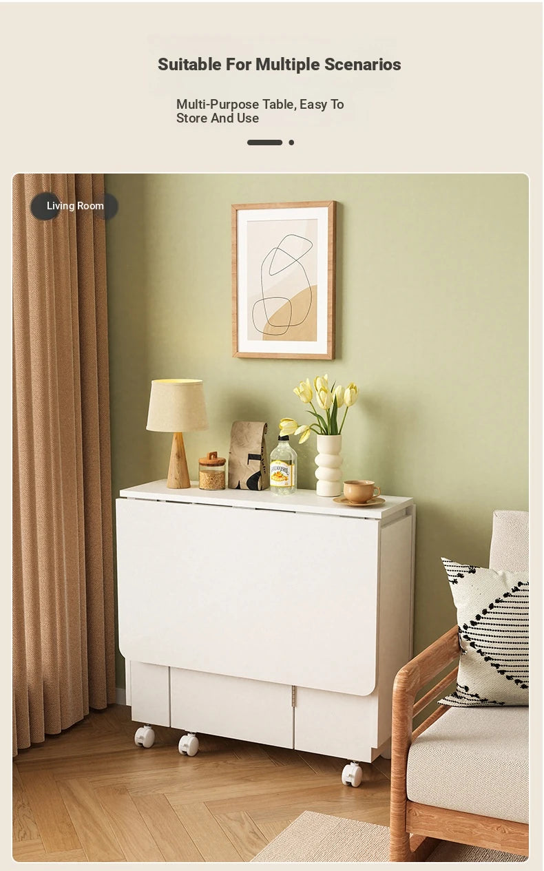 Compact Folding Table with Stylish Design – Perfect for Small Spaces & Versatile Use fsf-5210