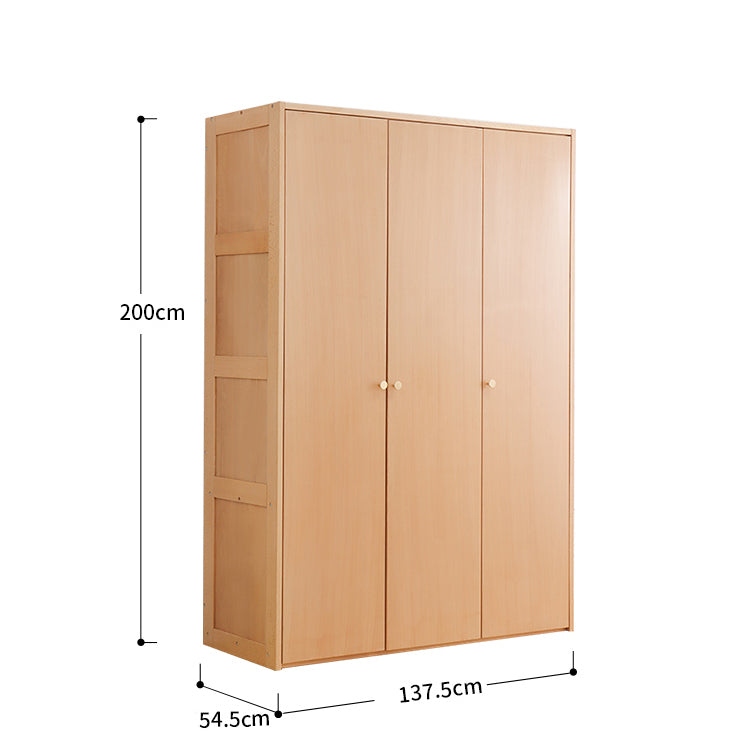 Stylish Natural Beech Wood Cabinet – Modern and Durable Storage Solution fslmz-1083