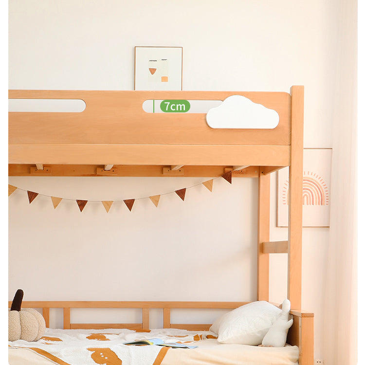 Premium Wooden Bed Frame: Beech, Cedar, Pine & Rubber Wood Options fslmz-1088