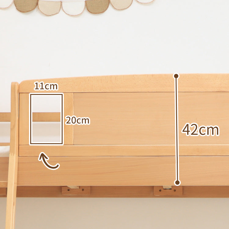 Elegant Bed Frame in Premium Beech, Pine, and Rubber Wood for Modern Bedrooms fslmz-1103