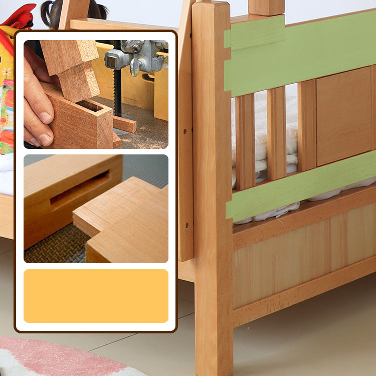 Elegant Bed Frame in Premium Beech, Pine, and Rubber Wood for Modern Bedrooms fslmz-1103
