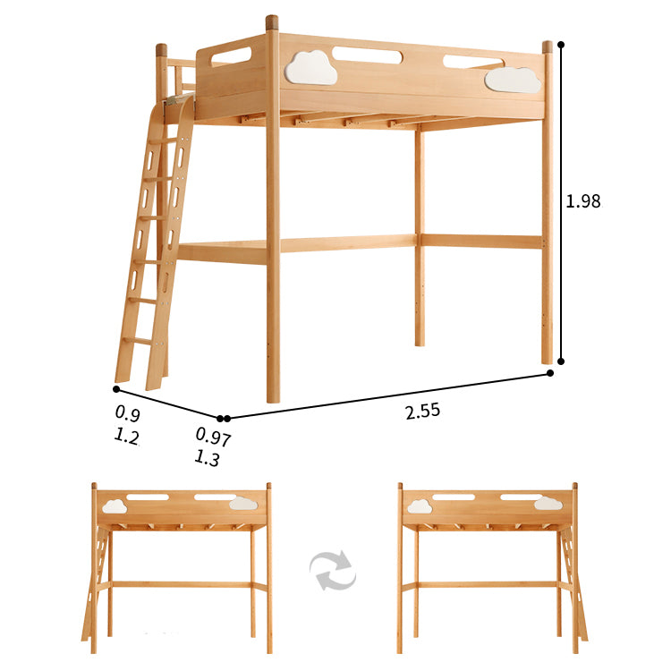 Luxurious Natural Wood Beds: Beech, Pine & Cedar Selections fslmz-1104