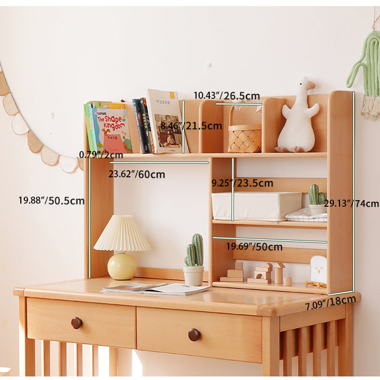 Stylish Natural Beech Wood Table for Modern Homes fslmz-1107