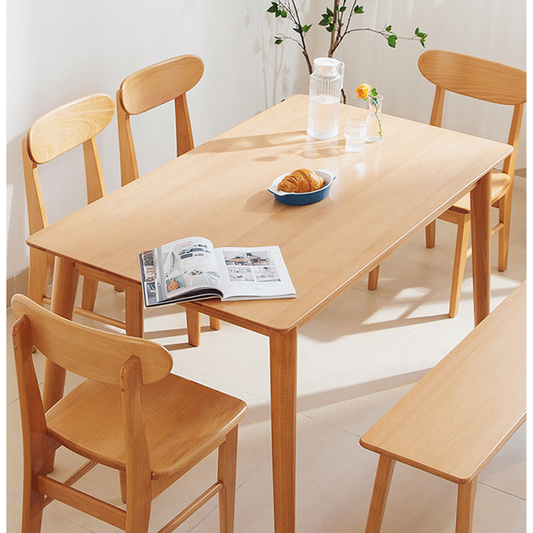 Classic Beech Wood Table for Modern Home Decor fslmz-1113