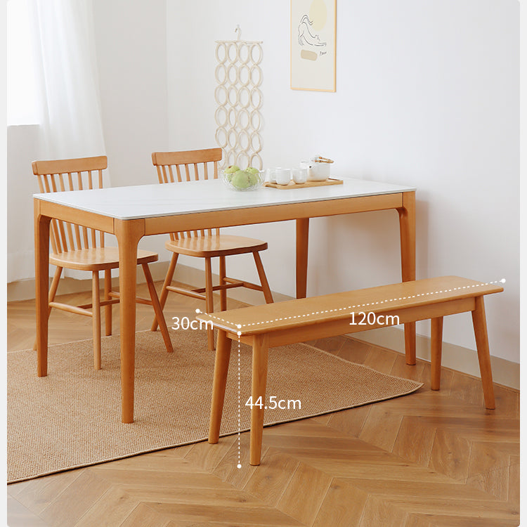 Natural Beech Wood Chair - Elegance and Durability Combined fslmz-1119