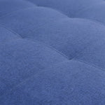 Luxurious Dark Gray-Blue Cotton-Linen Sofa - Modern Comfort in Light Khaki fsq-1416