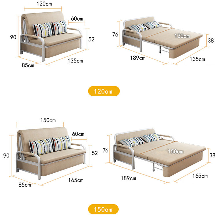 Elegant Solid Wood Sofa with Cotton-Linen Upholstery in Khaki, Navy Blue, Yellow, Dark Gray, and Green - Stylish and Durable fsq-1418