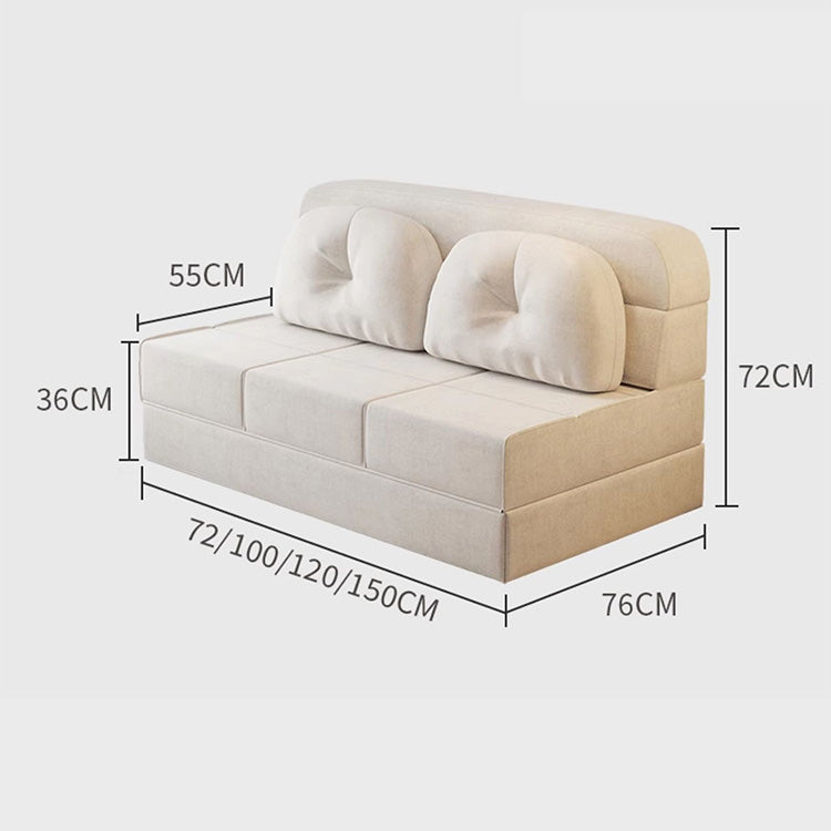 Stylish Modern Faux Leather Sofa in Beige, Khaki, Light Blue, and Gray Options fsq-1419