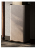 Sleek Modern Cabinet with PU Leather & Black Walnut Wood - Stylish Storage Solution for Any Home fsu-5240