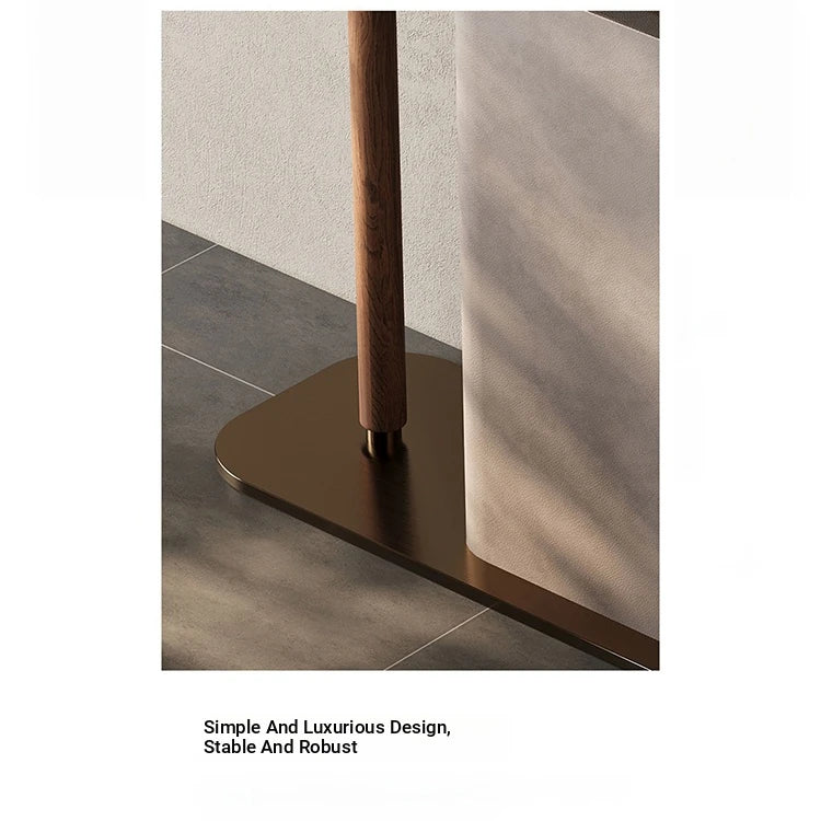 Sleek Modern Cabinet with PU Leather & Black Walnut Wood - Stylish Storage Solution for Any Home fsu-5240