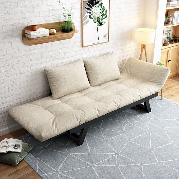 Premium Modern Sofa - Light Gray, Black, Khaki, Blue, Dark Brown - Pine Wood Frame, Cotton-Linen Upholstery fsx-1000