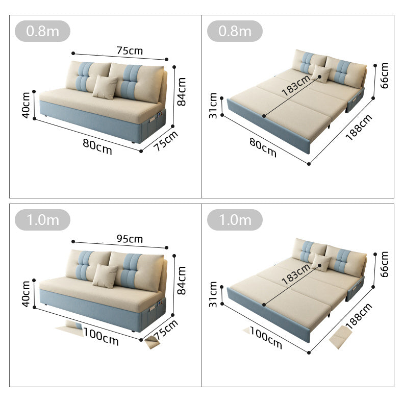 Stylish Cotton-Linen Sofa Set in Vibrant Orange, Beige, Light Blue, Dark Green, Gray, and Yellow - Premium Brown Finish fsx-1006