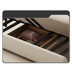 Luxurious Dark Leathaire Sofa - Elegant White, Champagne, Blue, and Light Gray Options! fsx-1009