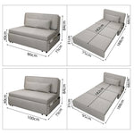 Stylish and Comfortable Sofas in Light Gray, Khaki, Dark Blue, Blue, and Brown Linen - Perfect for Any Living Space fsx-1010