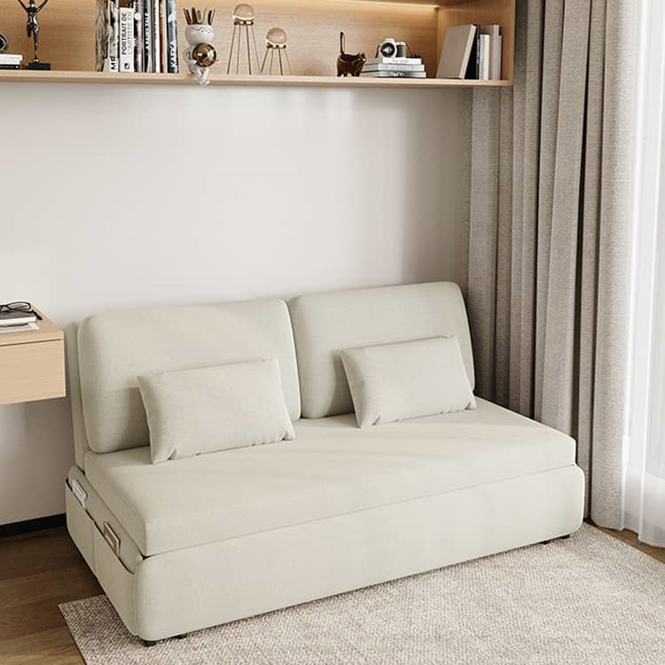 Stylish Sofa Collection: Khaki, Light Gray, Dark Blue, Brown & BlueGray Linen fsx-1011