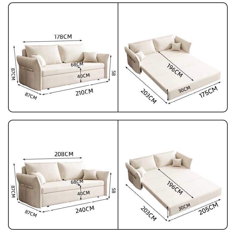 Stylish Modern Sofas: White, Light Gray, Dark Brown, Green, Blue Options Available fsx-1014