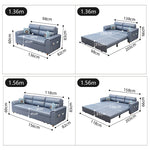 Stylish Leathaire Sofa in Light Blue, Gray, Pink, Dark Green, and White – Ultimate Comfort and Elegance fsx-1017